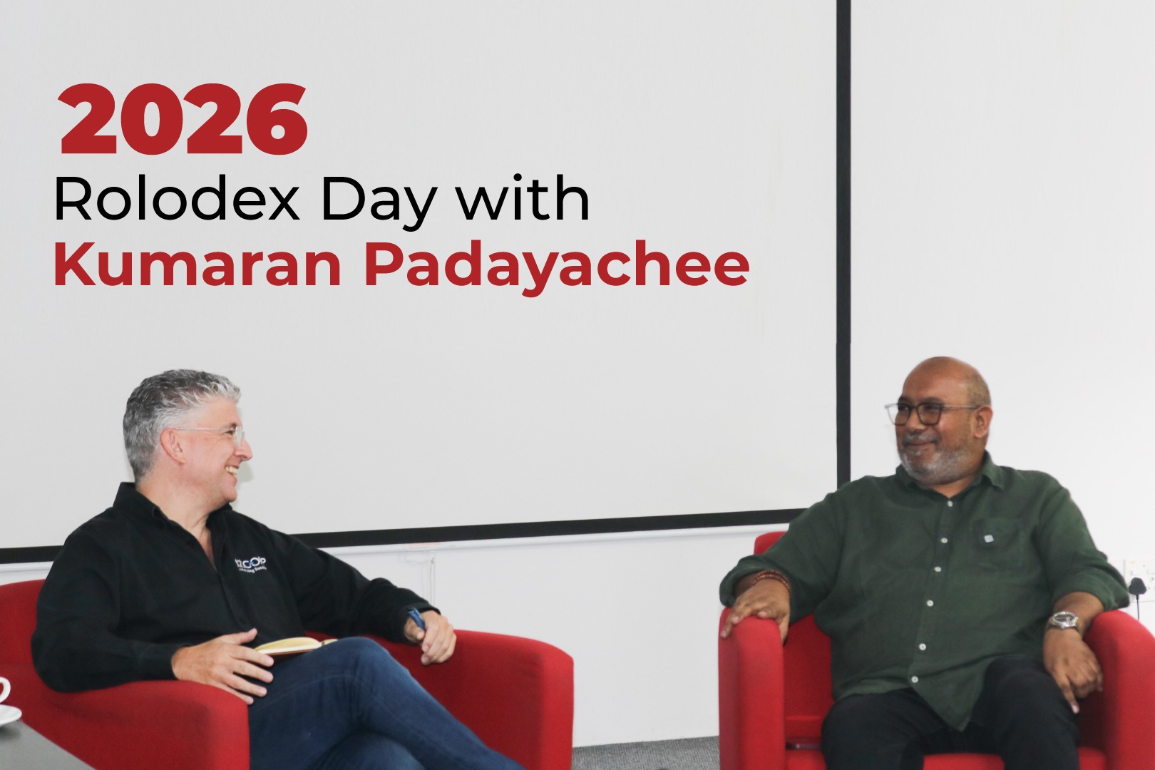 Rolodex Day with Kumaran Padayachee